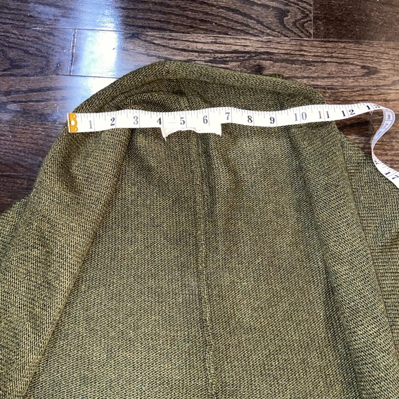 Zara Army Green Knit Shrug Sweater Women’s Size Medium. - Picture 5 of 7